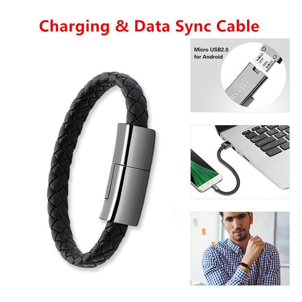 Bracelet data cable